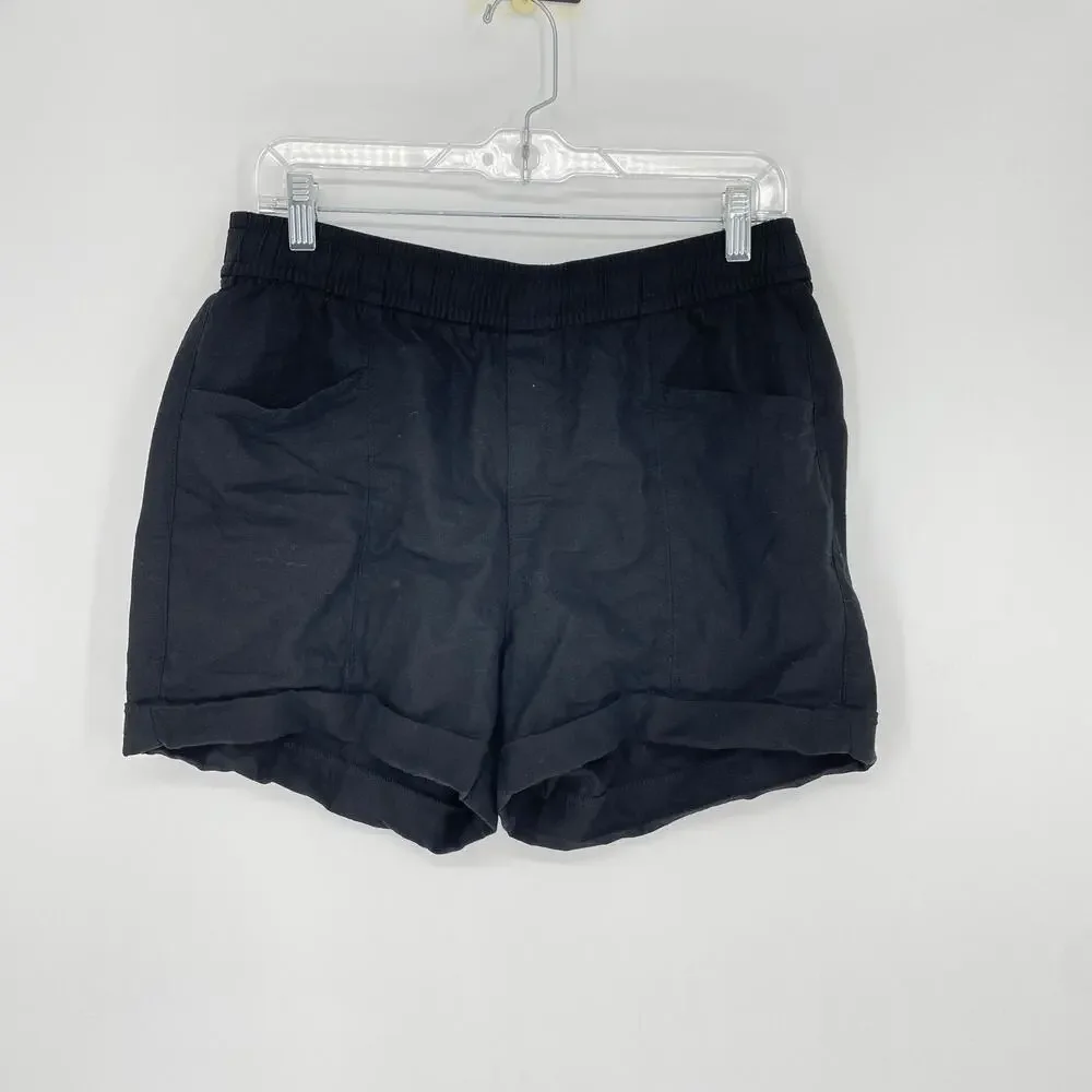 Old Navy High Rise Linen Blend Short Size Medium